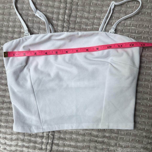 Alo Alosoft Convertible Sunkissed Bandeau Tank Top - Picture 4 of 9